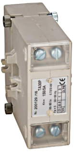 Divisible transformer 150/5A, 30x20mm, class 3