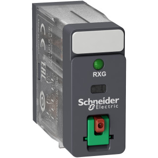 interface plug in relay, Harmony Electromechanical Relays, 5A, 2CO, with LED, lockable test button, 230V AC main
