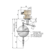 Nivomag MKA-230-2 Magnetic Coupling level switche, L-2000 MKA2302 Nivelco alt_view_2