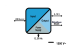 Current Transducer AC/DC (± 50 A), Hall Effect, Loop Powered, 0-10V, Modbus T201DCH50-M Seneca alt_view_3