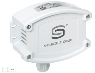 1501-7112-1001-200 Room surface-mounted temperature and CO2 sensor, CO2 (selectable) 0...2000ppm/0...5000ppm, temperature (-35...+80°C), 0 - 10 V, IP65, AERASGARD® ATM-CO2-SD-U main
