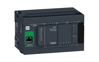 logic controller, Modicon M241, 24 IO, transistor, NPN, Ethernet