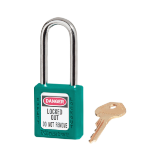 410MKLTTEAL | Zenex Padlock - Keyed different and Master Keyed (Master Key to order separately) - Key retaining main