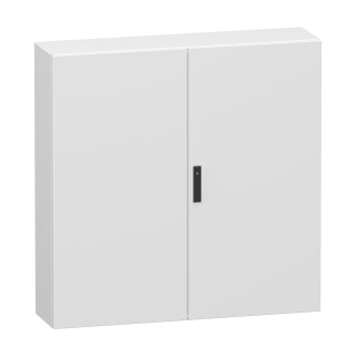 Dubultas tērauda durvis, Spacial CRN, bez montāžas plāksnes, 1200x1200x300mm, IP55, IK10, RAL7035 main