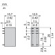 interface plug in relay, Harmony Electromechanical Relays, 8A, 12O, without LED, without lockable test button, 230V AC alt_view_2