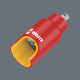 8740 B VDE HF Zyklop Hex bit socket, insulated, with holding function, 3/8" drive, 5 x 55 mm, 05004901001 Wera alt_view_4