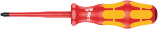 165 iS PZ VDE Insulated screwdriver with reduced blade diameter for Pozidriv screws, PZ 1 x 80 mm, 05006460001 Wera main