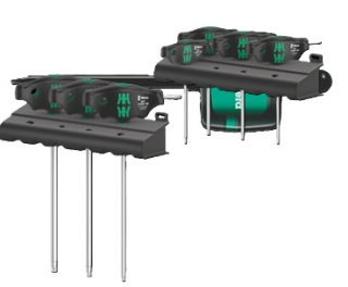 467/7 TORX® HF Set 1 screwdriver set T-handle TORX® screwdrivers with holding function, 7 pieces, 05023452001 Wera main