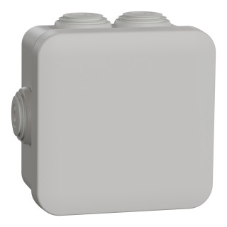 Mureva BOX - junction box - 7 grommets Ø20 - 80x80x45 mm
