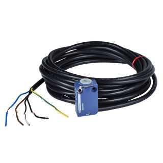 Limit switch body, ZCMD, 2NC+1 NO, silver, snap action, connection, 2 m, ZCMD39L2