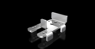 Mounting bracket to secure a door-operated switch to a VX, VX IT frame, 5302351 Rittal
