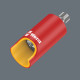 8760 B VDE XZN Zyklop bit socket, insulated, 3/8" drive, for multi-point socket screws, M 8 x 59 mm, 05004940001 Wera alt_view_3