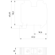 PE through-type terminal with screw connection, terminal size 35.0 mm2 termin..., 8WH1000-0AM01, Siemens alt_view_2