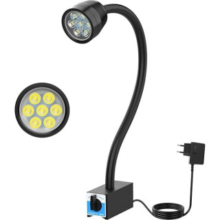 B0BM9P732CT LED darba gaismas magnētiskā gaisma LED IP66 ūdensizturīgs elastīgs Gooseneck gaismas darba lampa darbgaldiem un virpām main
