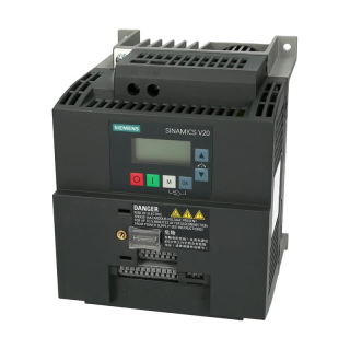 Frekvenču pārveidotājs SINAMICS V20, 1 AC 200-240 V, 2,20 kW, IP20, FSAD, B, 6SL3210-5BB22-2BV1, Siemens main