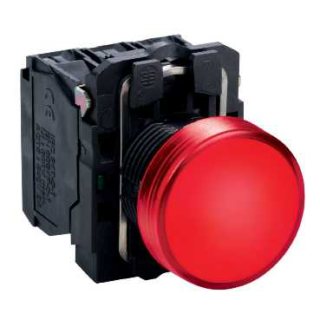 LED korpuss sarkana 24VAC/DC XB5AVB4 Schneider Electric main