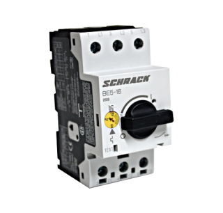 Motor protection circuit breaker 3P, 10A - 16A, 7,5kW, BE516000 Schrack Technik main
