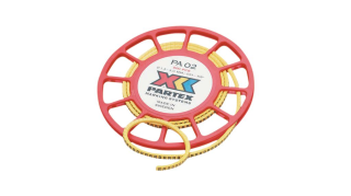 Kabeļu marķieri, "0", PA 3 mm, spole, 500 gab, PA-02003SV40.0 Partex main