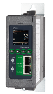 EUROTHERM EPACK 1-phase, 50A, 24V Supply voltage, I2 control option, Modbus TCP, HSR protection fuse ETS-00011 Eurotherm main