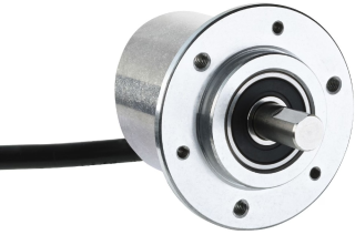 DBS50E-S5EK00500 INCREMENTAL ENCODER 500 impulsi, ass 8x15,5mm; 7...30Vdc, HTL push pull, 6 kanāli; kabelis 1,5m - 8-wire main