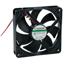 Ventilators 234m3/h, 120 x 120 x 38mm, 24V DC, EEC0382B1A99 , Sunon main