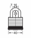 3LFYLW | Laminated Steel padlock - Keyed Different alt_view_2