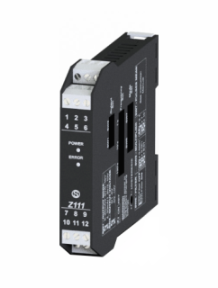 Z111; Frequency to DC current/voltage isolator/converter; din rail mounting ieeja līdz: 10 kHz izeja: strāva 0..20, 4..20 mA; spriegums 0..5/10, 1..5, 2..10 V Z111 Seneca main