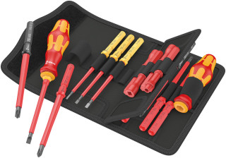 Kraftform Kompakt VDE 18 Universal 2 Tool finder, 18 pieces, 05006614001 Wera main
