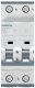 Miniature circuit breaker universal current 440Ā V DC 400Ā V AC 10Ā kA, 2-pole, ..., 5SY5205-7, Siemens alt_view_3