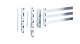 Busbar support for busbars 30, 40, 50, 60 x 10 mm main