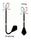 Bip Stop VR, pluds, augstums=130mm, d=70mm,lvada=5m, max t.85C, 250VAC 0BIPSTOPV05 ATMI alt_view_3