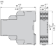 3-phase control relay, Harmony Control Relays, 8A, 2CO, overfrequency and underfrequency, 208...480V AC alt_view_7