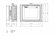 colour touch panel screen, Harmony STO & STU, 3.5inch wide alt_view_2