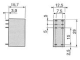 interface plug in relay, Harmony Electromechanical Relays, 8A, 2CO, without LED, without lockable test button, 24V DC alt_view_2