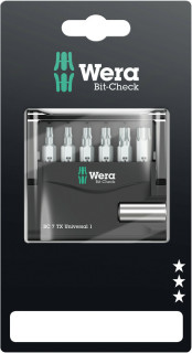 Bit-Check 7 TX Universal 1 SB, 7 pieces, 05073404001 Wera main