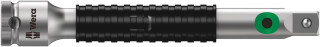 8796 SA Zyklop "flexible-lock" extension with free-turning sleeve, short, 1/4", 1/4" x 75 mm, 05003530001 Wera main