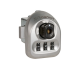 3670 | Multi user mechanical lock - for lift handle, turn handle, and single point latch/box horizontal latch lockers with hinges on the right main