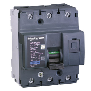 Automātslēdzis Acti9 NG125LMA MCB 3P 10A, Schneider Electric, 18881 main