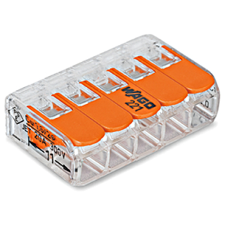 Wago connection-terminal 5 x 0,2-4 mm² main