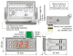 CONTROLLER DOUBLE SETPOINT 32X74 3 Digit 1 AI-2 RL-SSR-12/24V, ATR121-AD Pixsys alt_view_3