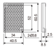 Foto sensors BX5M-MFR-T, no atstarotāja, 0, 1…5 m, NO/NC, Relejs, BX5MMFRT Autonics alt_view_3