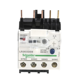 Termo pārslodzes relejs 3P, 1,8A - 2,6A, LR2K0308 Schneider Electric