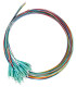 FO Pigtail LC, 50/125æm OM3, 2.0m, Easy Strip, 12pcs, HLP03L122P Schrack Technik main