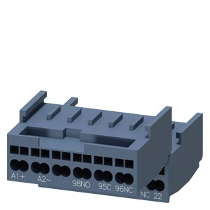 Control circuit terminal 3RA61 spring-type connection system 2 terminals per pack main