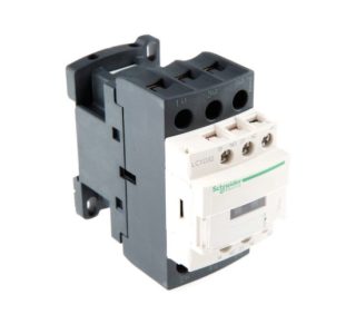 Contactor, TeSys Deca, 3P(3NO), AC-3/3e, <=440V, 32A, 24V AC 50/60Hz coil, screw clamp terminals