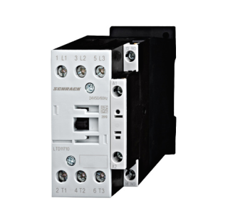 Kontaktors 7.5kW, 3P, 1NO, 15,5A, spole 24VAC, LTD11710 Schrack Technik main