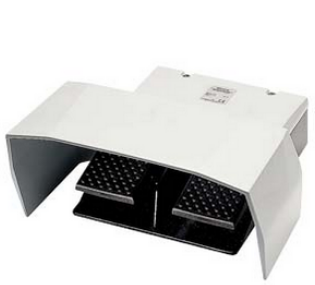 Momentary-contact foot switch, 2-pedal cable entry M25x1.5 IP65, 1 NO + 1 NC/..., 3SE2932-0AA20, Siemens main