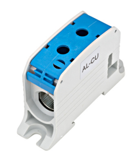 Al-CuTerminal,1 p. blue,95mm² main