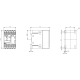 Coupling contactor relay, 3 NO+1 NC, 24 V DC, S00, spring-loaded terminal, wi..., 3RH2131-2KB40, Siemens alt_view_3
