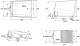 Single foot switch, Harmony XPE, metal, blue, without cover, 1 step, 1 contact 1NC+NO, IP66 alt_view_2